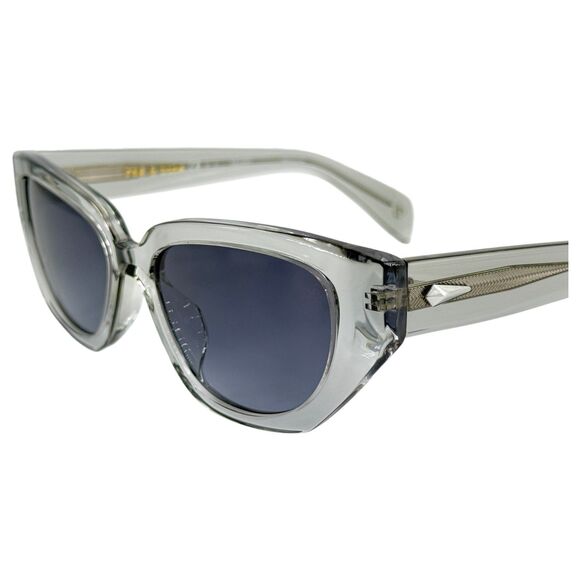 Rag & Bone RNB1055S Womens Plastic Sunglass 0KB7 Grey 54-16 Grey Lenses main image 4